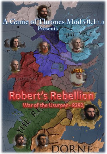 Crusader Kings II Game Of Thrones Mod Challenges.
